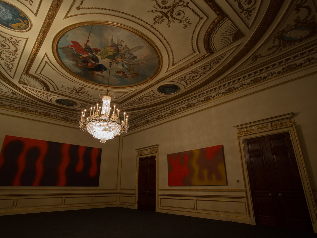Wojciech Fangor, COLOUR-LIGHT-SPACE, installation view