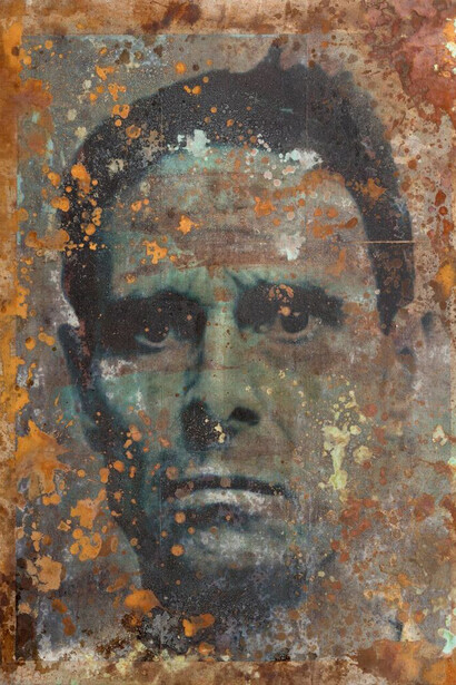 John Keane, Twelve Selves (Selve Seven), Oil on Linen, 2017, (c) John Keane, Courtesy of Flowers Gallery, London and New York