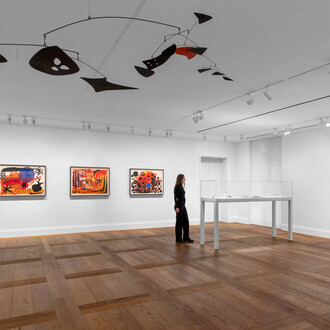 Calder : François Premier, vue de l’exposition. Avec l’aimable autorisation de la galerie Hauser & Wirth