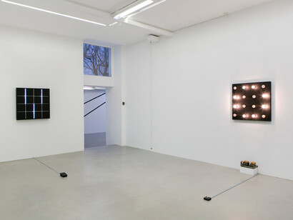 François Morellet. Courtesy of Kamel Mennour Gallery