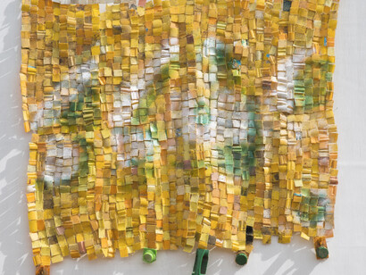 Serge Attukwei Clottey. Courtesy of Jane Lombard Gallery