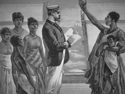 An illustration of enslaved Africans seeking freedom, a reminder of the perilous journeys and hopes that inspired the Stono Rebellion