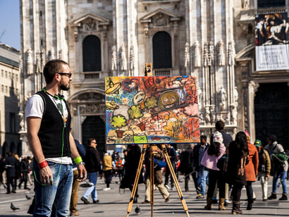 Francesco Zavattari at Milan Duomo