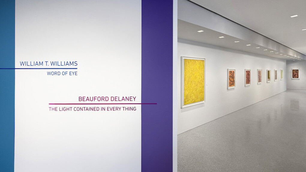 Beauford Delaney, The light contained in every thing, exhibition view. Courtesy of Michael Rosenfeld Gallery