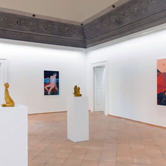 Francesca Banchelli, Abyss. When two shadows overlay do they get darker, exhibition view. Courtesy of Vistamare