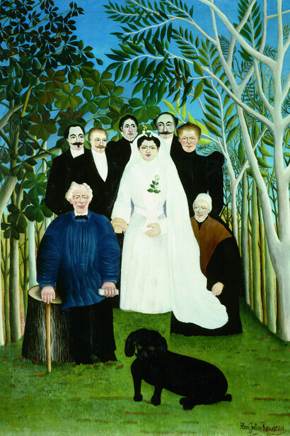 Henri Rousseau, Français, 1844 – 1910, La Noce, 1904-1905, 163 × 114 cm, Musée de l’Orangerie, Paris, Photo Erich Lessing / Art Resource, NY