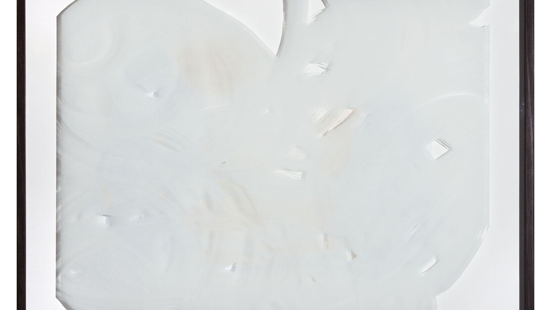 Julio Rondo, Rarely, 2015, Acrylic on glass, 122 x 152 cm, unique, Courtesy Bendana I Pinel Art Contemporain & artist