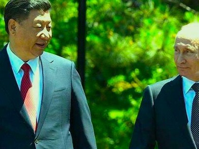 Xi Jinping y Vladímir Putin