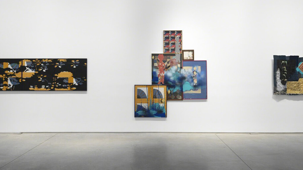 Sanford Biggers, Exhibition view. Courtesy of Marianne Boesky Gallery