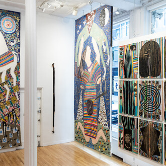 Oren Fischer, Hallel, exhibition view. Courtesy of 81 Leonard Gallery