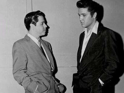 Con Elvis Presley