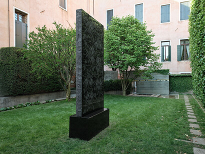 Cosmotechnics: Ding Yi as a planetary code, vista della mostra. Cortesia della Fondazione Querini Stampalia