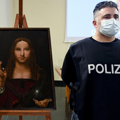 Il Salvator Mundi trafugato probabilmente durante il primo lockdown