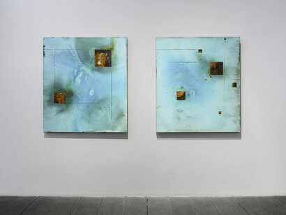 José Bechara, Volt, vista da exposição. Cortesia da Galeria Marília Razuk