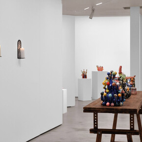 Laura Lagraña, Voy despacio. Llevo 1 ol la de sopa, exhibition view. Courtesy of Yusto / Giner