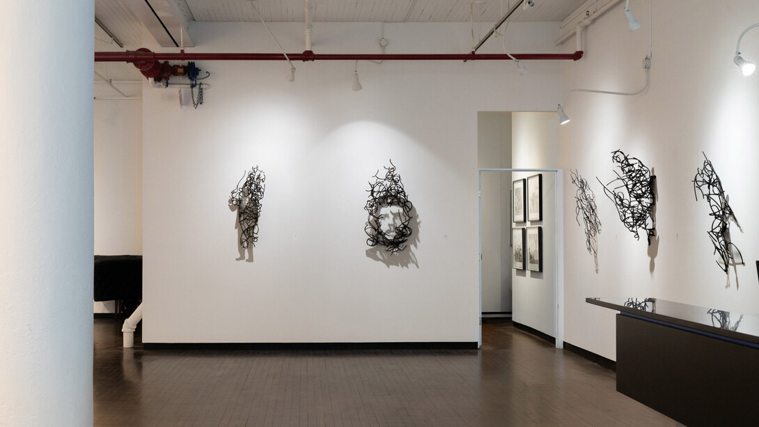 Larry Kagan, Men, exhibition view. Courtesy of Louis K. Meisel Gallery