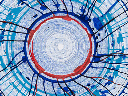 Damien Hirst, Beautiful temporarily lost at sea drawing (detail), 2008. Courtesy of Albertina Museum