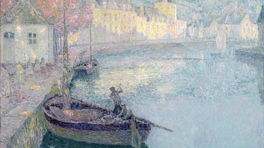 Le Sidaner, Clair matin Ã  QuimperlÃ©