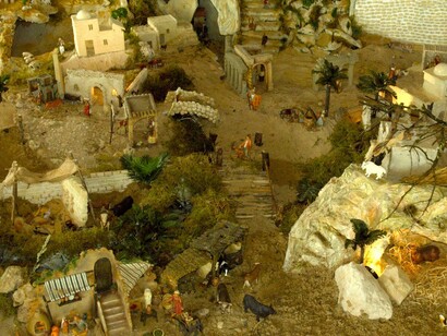 Los pesebres son la representación gráfica del nacimiento de Cristo