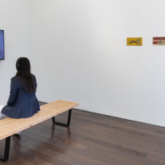 Various artists, Clairvoyant, exhibition view. Courtesy of Ceysson and Bénétière Gallery