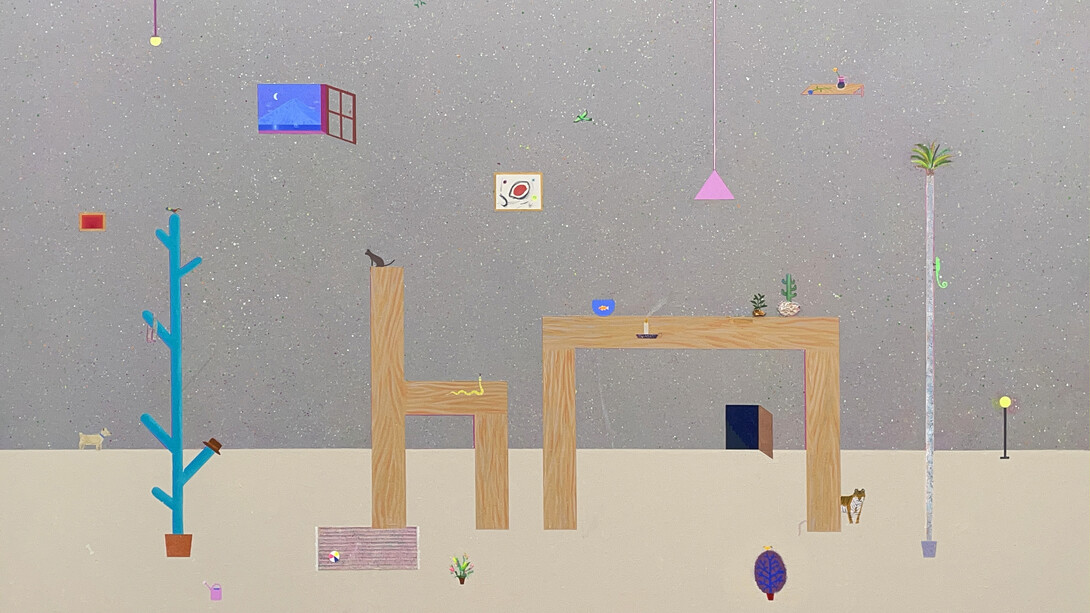 Aitor Lajarin-Encina, Flora, fauna, and furniture (detail), 2025. Courtesy of Pentimenti Gallery