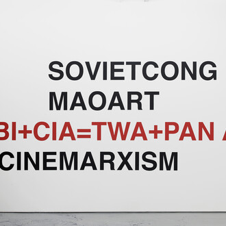Liam Gillick, The Thought Style Meets The Thought Collective, exhibition view, first floor gallery, room 2, Maureen Paley, London, 2015 © Liam Gillick, courtesy Maureen Paley, London
