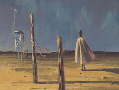 Hughie Lee-Smith, American, 1915-1999
Desert Forms, 1957