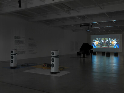 Liam Gillick, Exhibition view. Courtesy of Galerie Eva Presenhuber