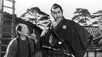 Captura de Yojimbo, de Akira Kurosawa. El cruce entre Yojimbo y Por un puñado de dólares revela cómo el cine se construye a partir de influencias mutuas, pero también cómo esas influencias pueden derivar en conflictos cuando se cruzan los límites de la apropiación