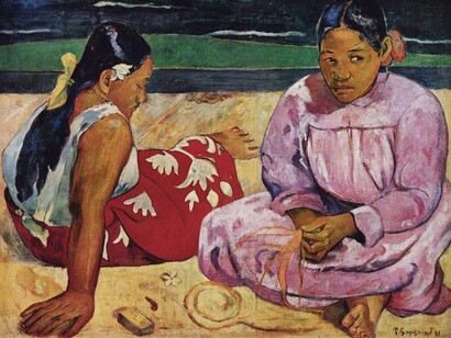 Tahitian Women on the Beach (French: Femmes de Tahiti) is an oil painting by the French artist Paul Gauguin