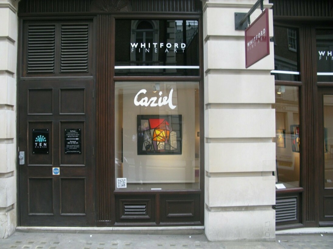 Caziel: Abstraction Explored, Exhibition view. Courtesy of Whitford Fine Art