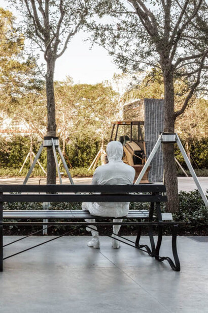 George Segal. Courtesy of ICA