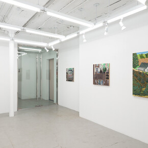 Ann Toebbe, Field and stream of consciousness, exhibition view. Courtesy of Nicelle Beauchene Gallery