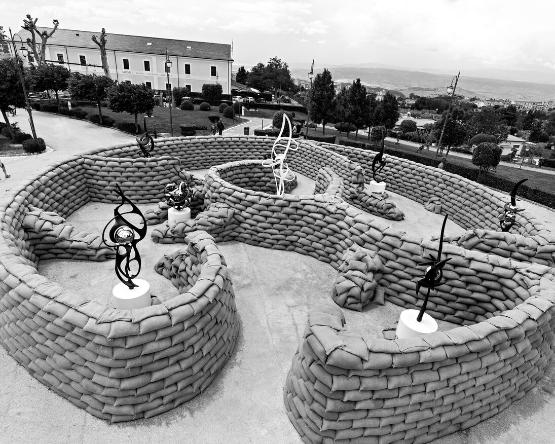 Gianfranco Meggiato, Giardino delle Muse Silenti, Parco della Biodiversità Mediterranea, Catanzaro. ph Aurelio Amendola