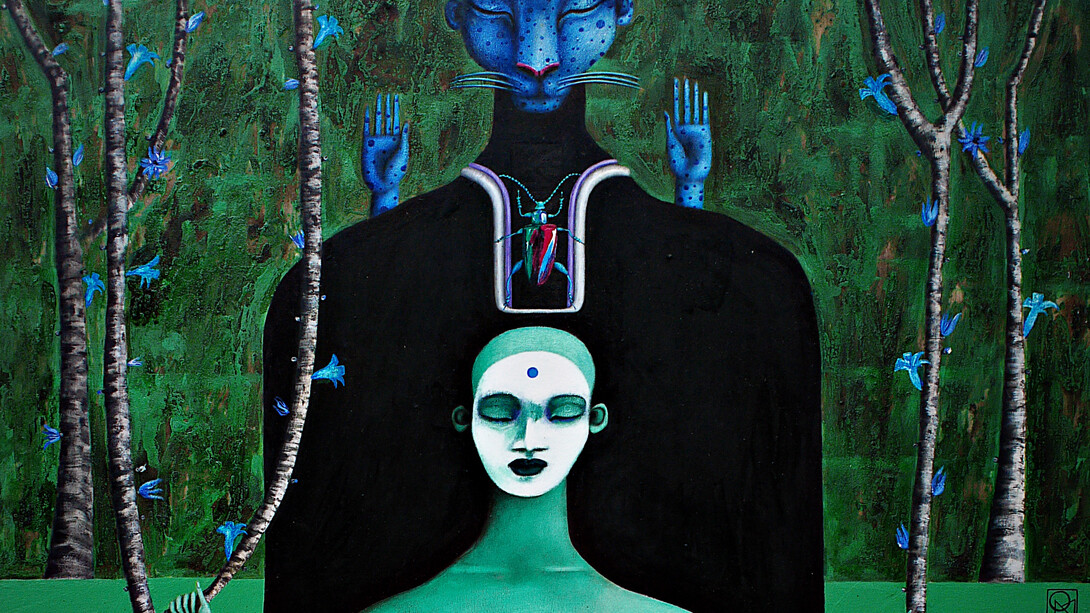 Octavia Monaco. Parto sciamanico, dettaglio. www.octaviamonaco.com