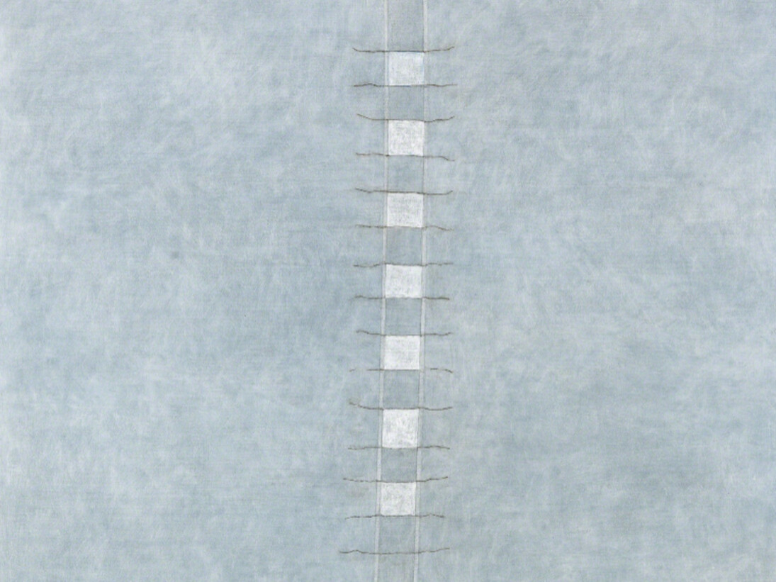 Edda Renouf, Aperture, July Sounds, 2014-2017. Courtesy of Annely Juda Fine Art