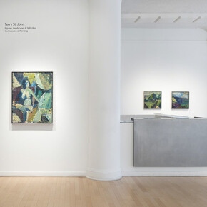 Terry St. John, Exhibition view. Courtesy of Dolby Chadwick Gallery
