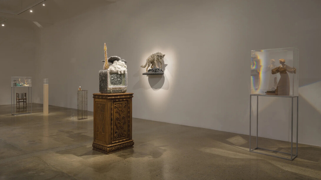 Kohei Nawa, Photon camp, exhibition view. Courtesy of Pace Gallery