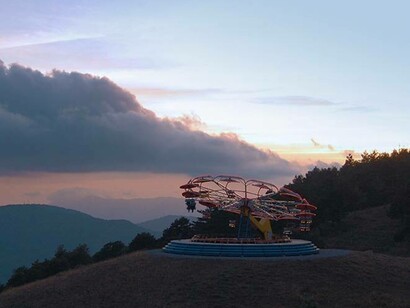 Giostra panoramica "RB Ride", San Severino Lucano, Italia