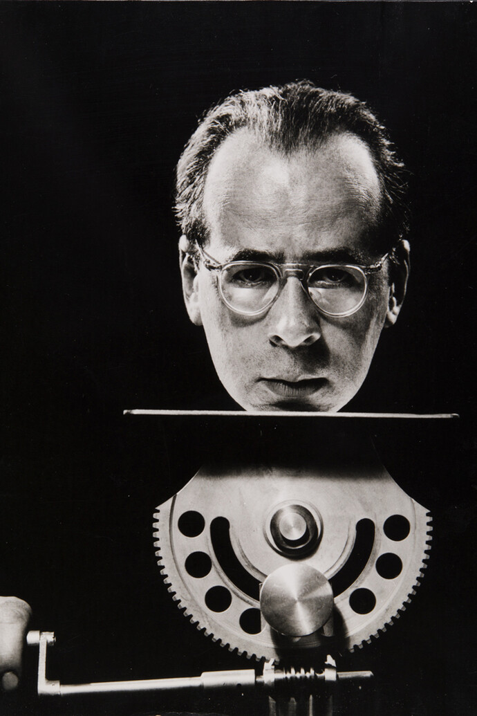 Philippe Halsman, Autoportrait, 1950, Archives Philippe Halsman. © 2015 Philippe Halsman Archive / Magnum Photos
