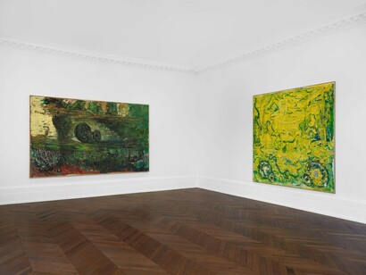 Per Kirkeby, Natures mortes, exhibition view. Courtesy of Michael Werner Gallery
