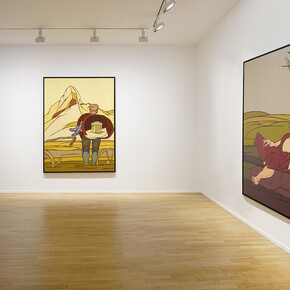 Valerio Adami. Courtesy of Galerie Daniel Templon