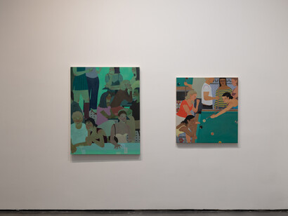 Various artists, No place, exhibition view. Courtesy of Silverlens