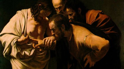 «La incredulidad de Santo Tomás» (1602), Caravaggio 