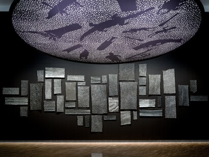 Various artists, 5th national indigenous art triennial: after the rain, exhibition view. Courtesy of the National Gallery of Australia