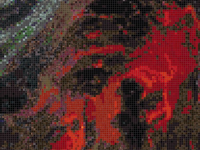 Simone Ferrero, The descent ﻿of Persephone, 2023. Courtesy of Simone Ferrero