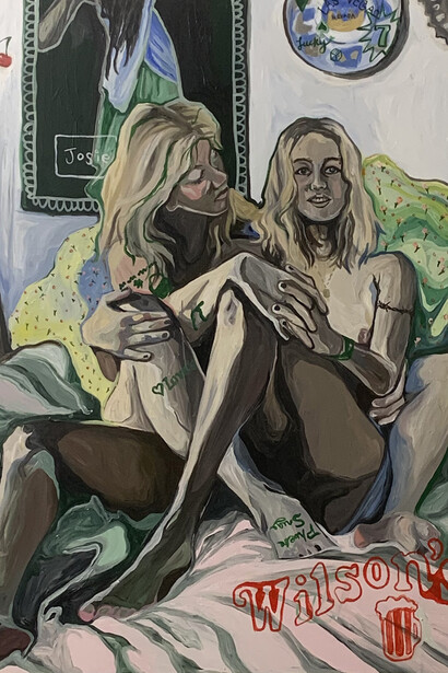Josie Tolliver Shaw, Conditioner (detail). Courtesy of Susan Eley Fine Art