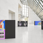 Various artists, Radical software. Women, art and computing 1960-1991, exhibition view. Courtesy of Mudam Luxembourg
