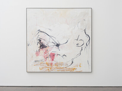 Tracey Emin, I said No, 2005 - 2015,
Acrylic on canvas,
184 x 184 cm,
Courtesy: Galleria Lorcan O’Neill