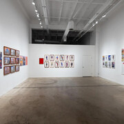 Lane Barden, This was the landscape of our innocence, exhibition view. Courtesy of Track 16 Gallery